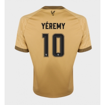 Billige Fotballdrakt Crystal Palace Yeremy Pino #10 Replika Bortedrakt 2025-26 Kortermet